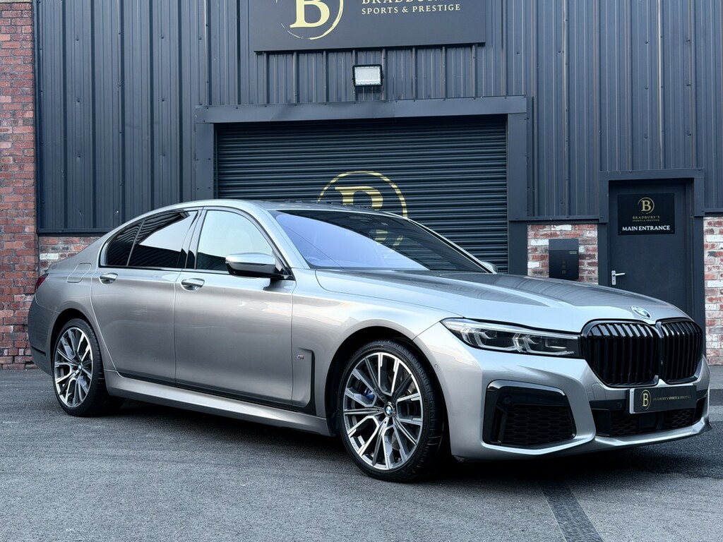 BMW 7 Series 745Le Xdrive M Sport Saloon Grey #9