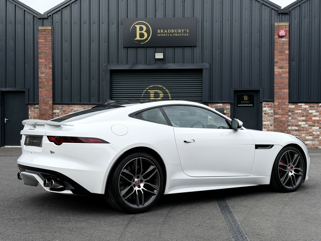 Jaguar F-Type Coupe 5.0 V8 R 201767 White #4