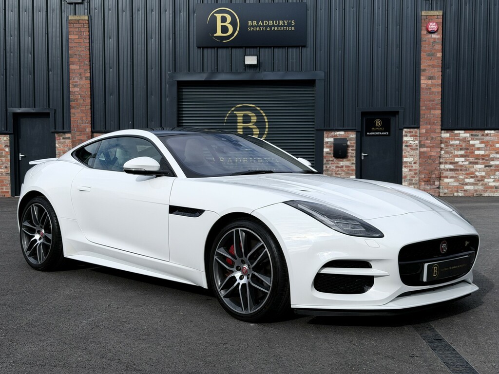 Jaguar F-Type Coupe 5.0 V8 R 201767 White