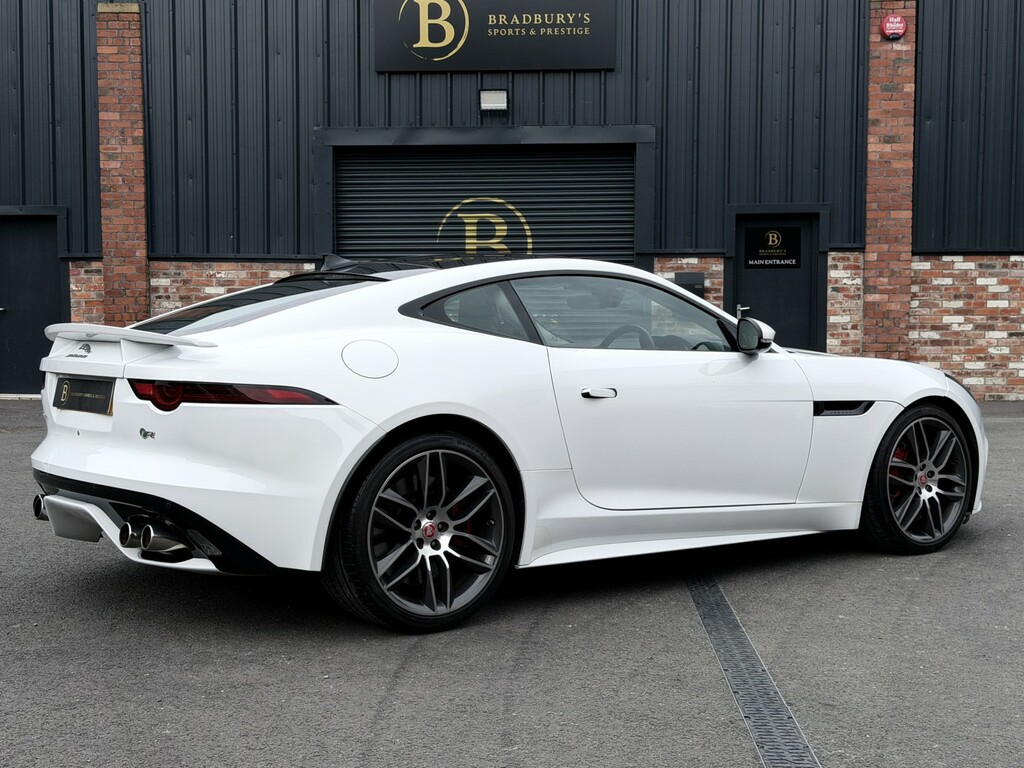 Jaguar F-Type Coupe 5.0 V8 R 201767 White #3