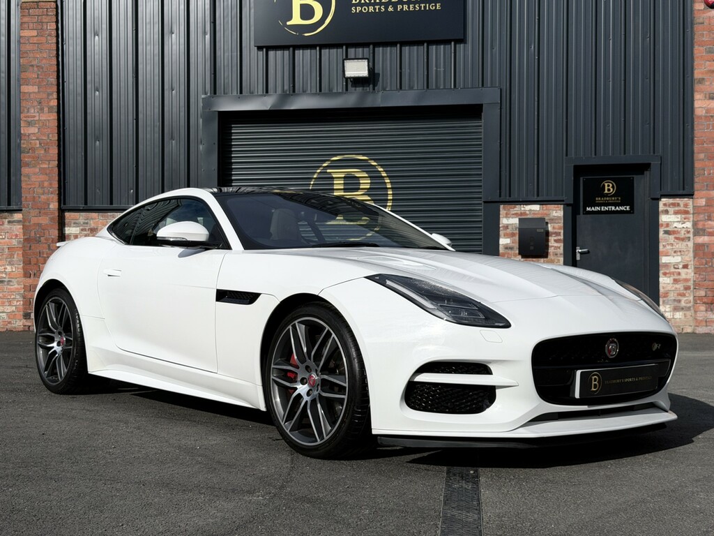 Jaguar F-Type Coupe 5.0 V8 R 201767 White #2
