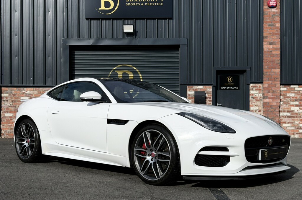 Jaguar F-Type Coupe 5.0 V8 R 201767 White #6