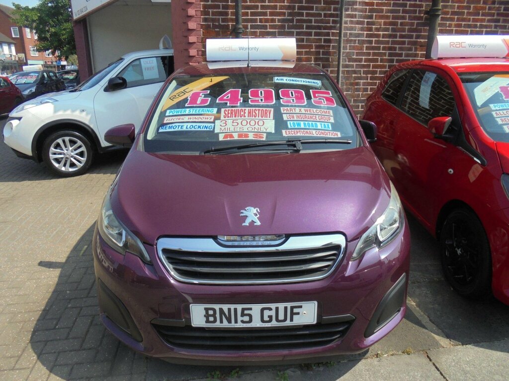 Peugeot 108 1.0 Vti Active Euro 5 Euro 5 Purple #3