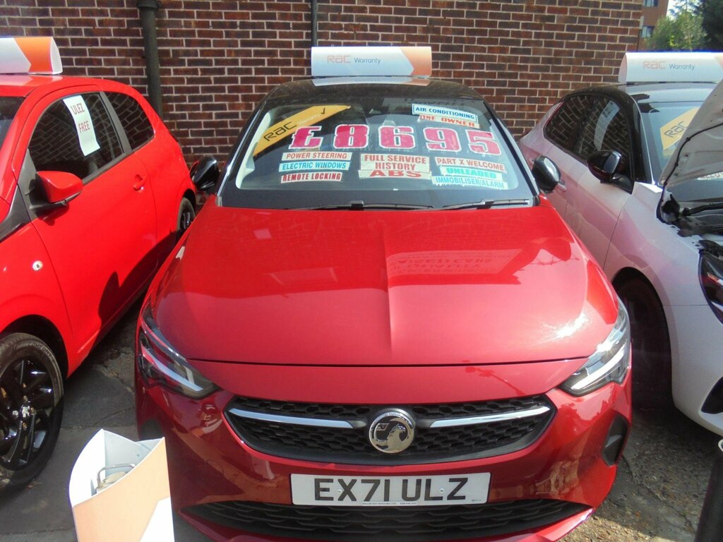 Vauxhall Corsa 1.2 Griffin Euro 6 EX71ULZ Red #3