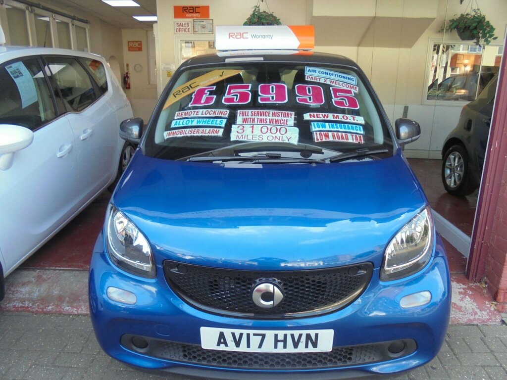 Smart Forfour 0.9T Passion Premium Euro 6 Ss Blue #3