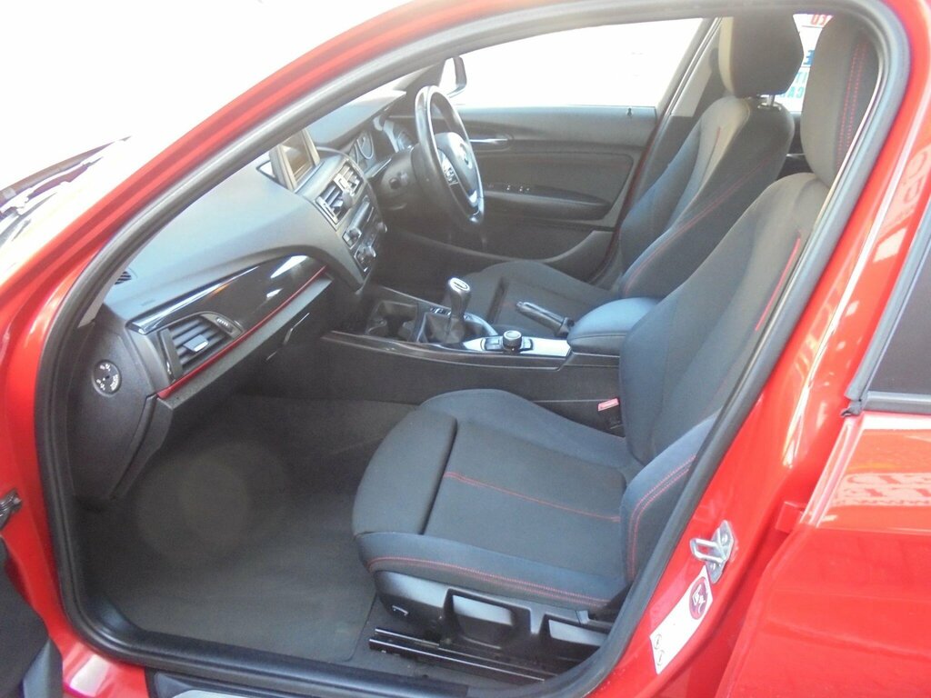BMW 1 Series 1.6 116I Sport Euro 6 Ss Red #6