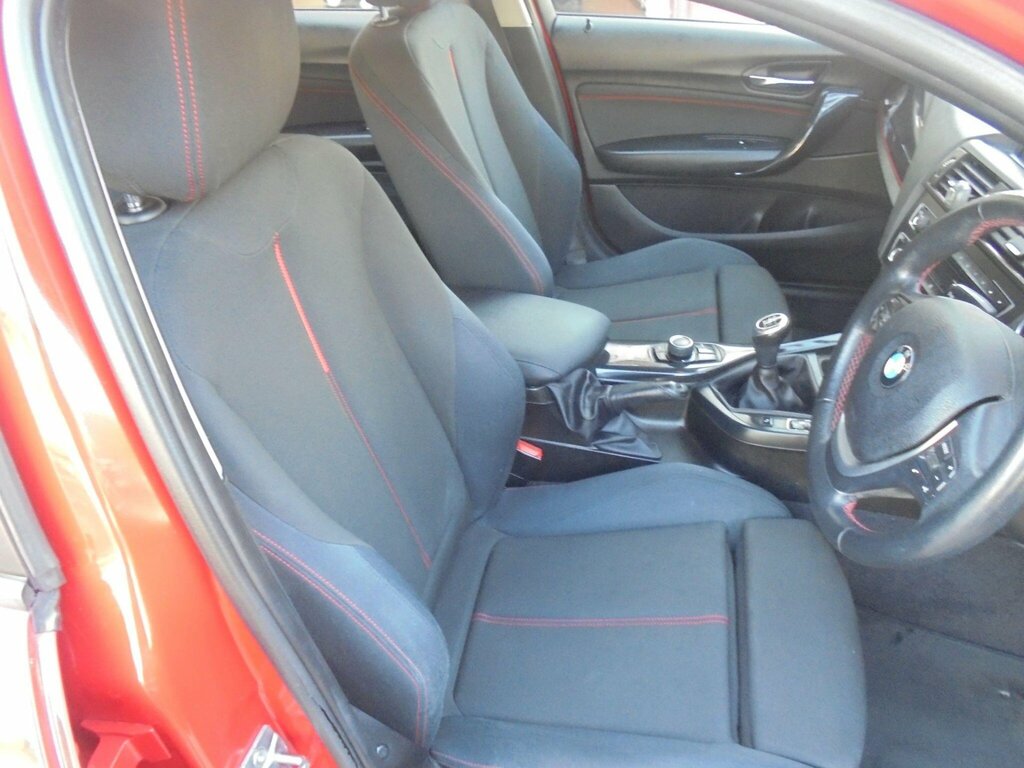 BMW 1 Series 1.6 116I Sport Euro 6 Ss Red #5