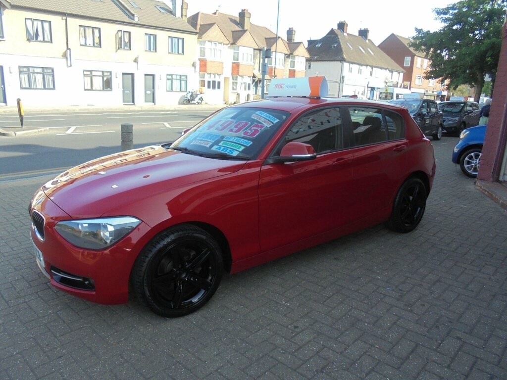 BMW 1 Series 1.6 116I Sport Euro 6 Ss Red #2