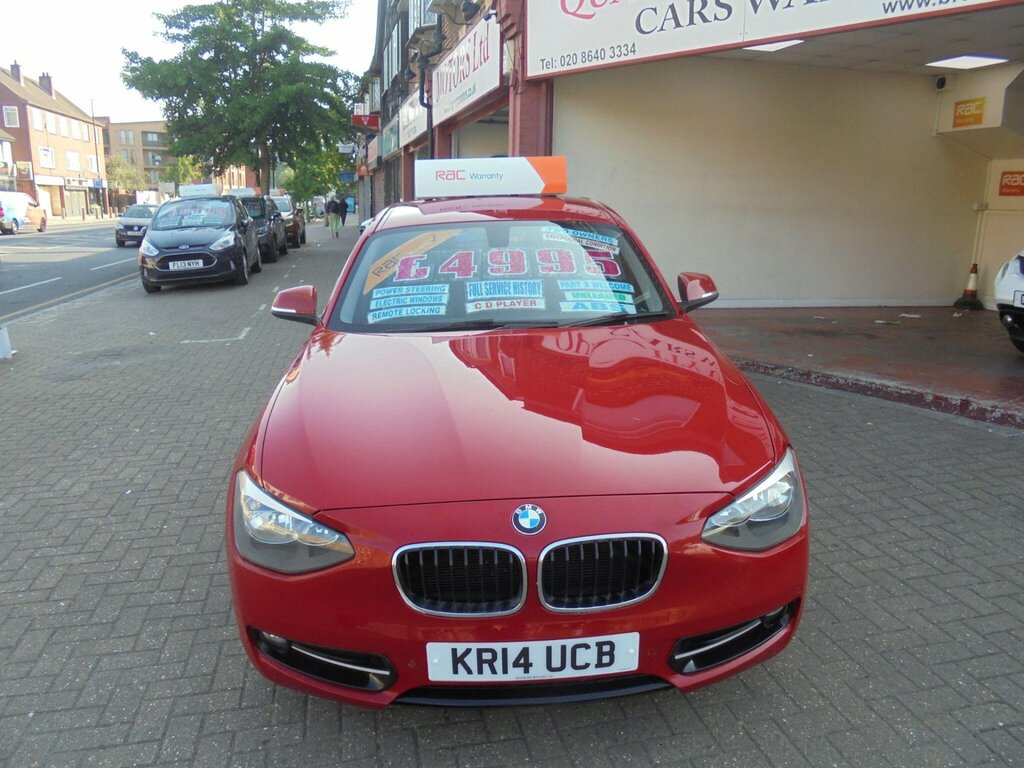 BMW 1 Series 1.6 116I Sport Euro 6 Ss Red #3