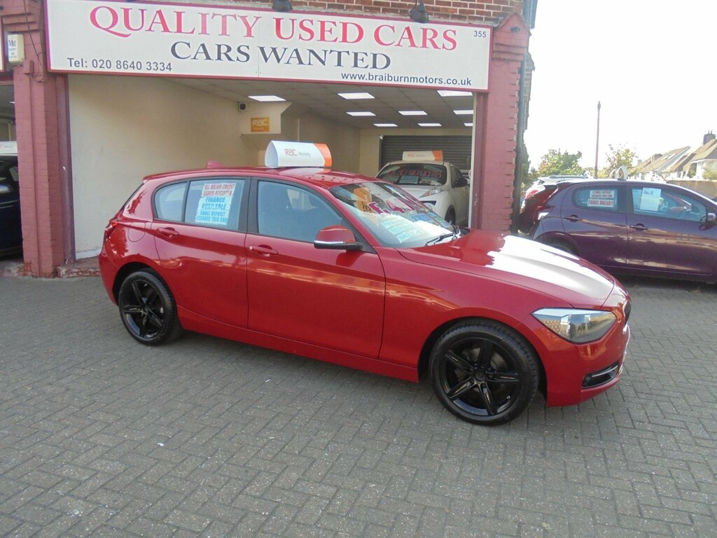 BMW 1 Series 1.6 116I Sport Euro 6 Ss Red