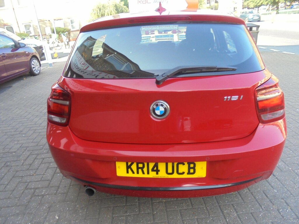 BMW 1 Series 1.6 116I Sport Euro 6 Ss Red #4
