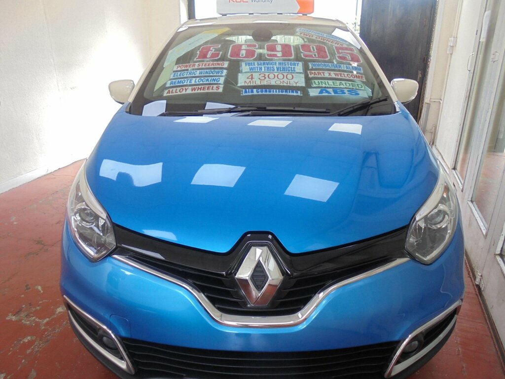 Renault Captur 0.9 Tce Energy Dynamique Nav Euro 6 Ss HN17CXE Blue #3