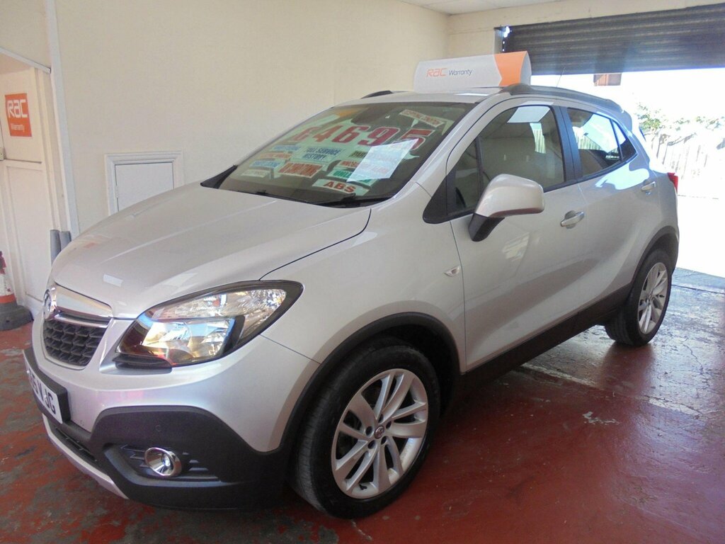 Vauxhall Mokka 1.4I Turbo Exclusiv 4Wd Euro 6 Ss Silver #2