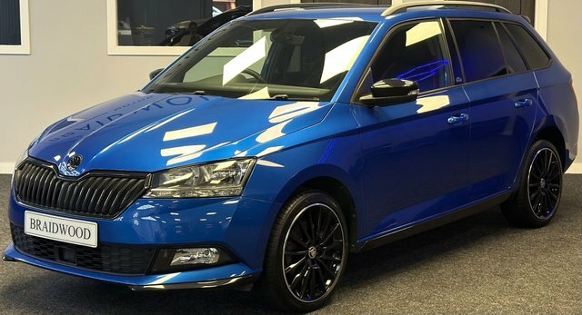 Skoda Fabia Estate Blue #5