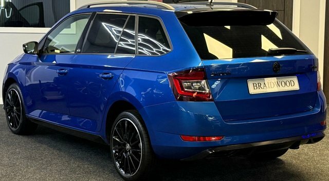 Skoda Fabia Estate Blue #4