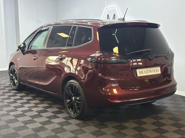 Vauxhall Zafira Tourer Sri Nav Red #2