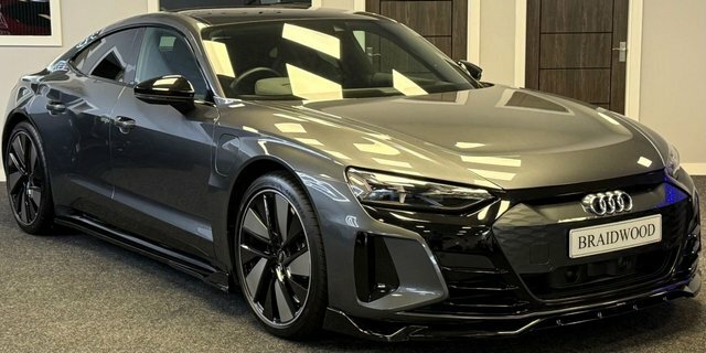 Audi Rs E-Tron Gt Saloon Grey #3