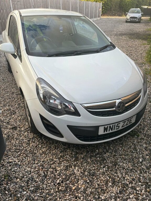 Vauxhall Corsa Cdti Ecoflex 16V Car White