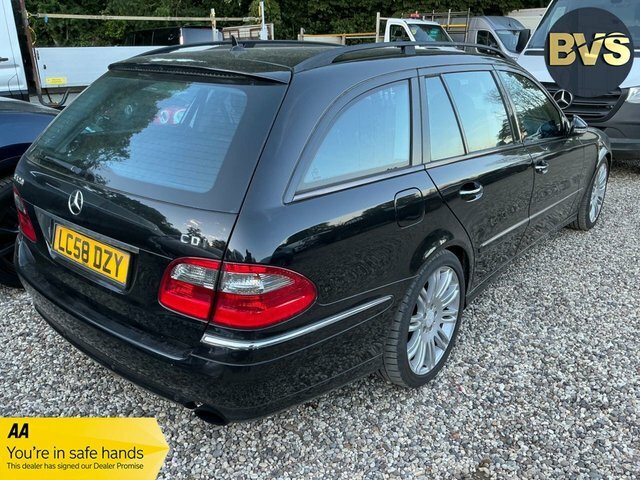 Mercedes-Benz E Class E320 Cdi Sport Estate Black #5
