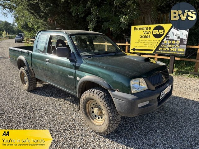 Mitsubishi L200 Td 4Work Club Cab Green