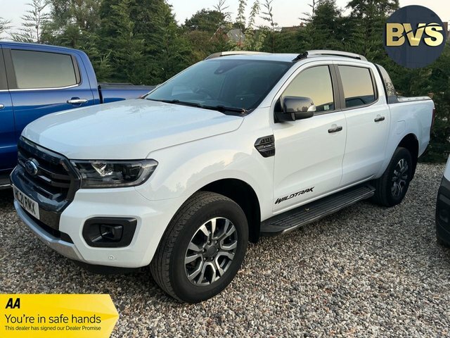 Ford Ranger Ecoblue Wildtrak Pickup Double White