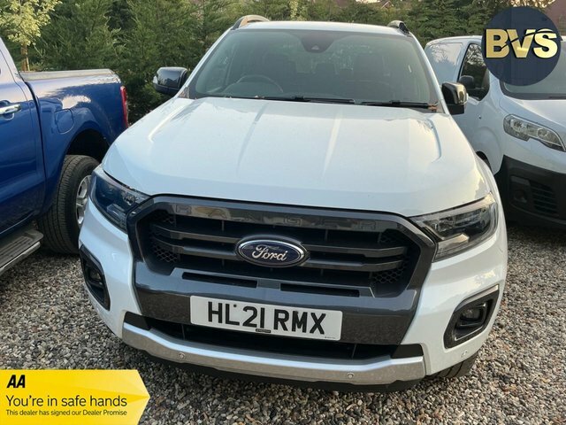 Ford Ranger Ecoblue Wildtrak Pickup Double White #2