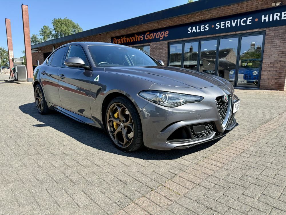 Alfa Romeo Giulia 2.9 V6 Bi-turbo Quadrifoglio FX18AOL Grey #2