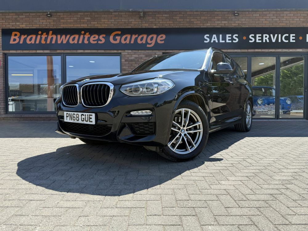 BMW X3 2.0 20D M Sport Xdrive Black