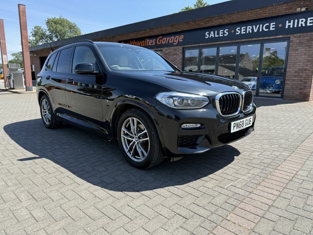 BMW X3 2.0 20D M Sport Xdrive Black #2