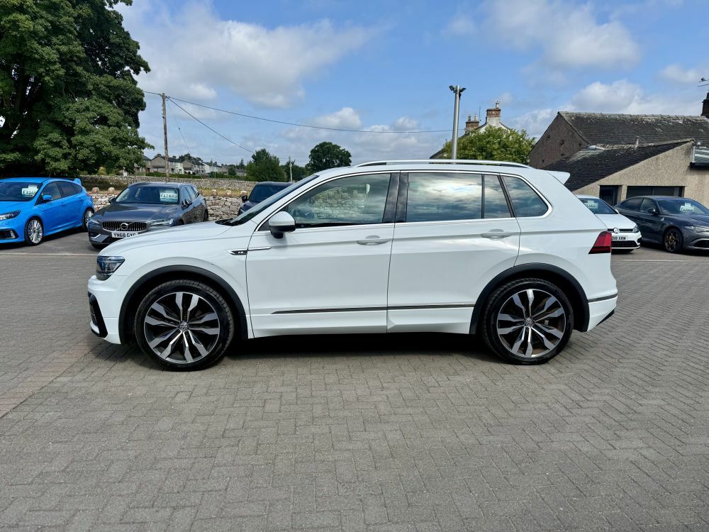 Volkswagen Tiguan 2.0 Tdi R-line Dsg NV68BGU White #4