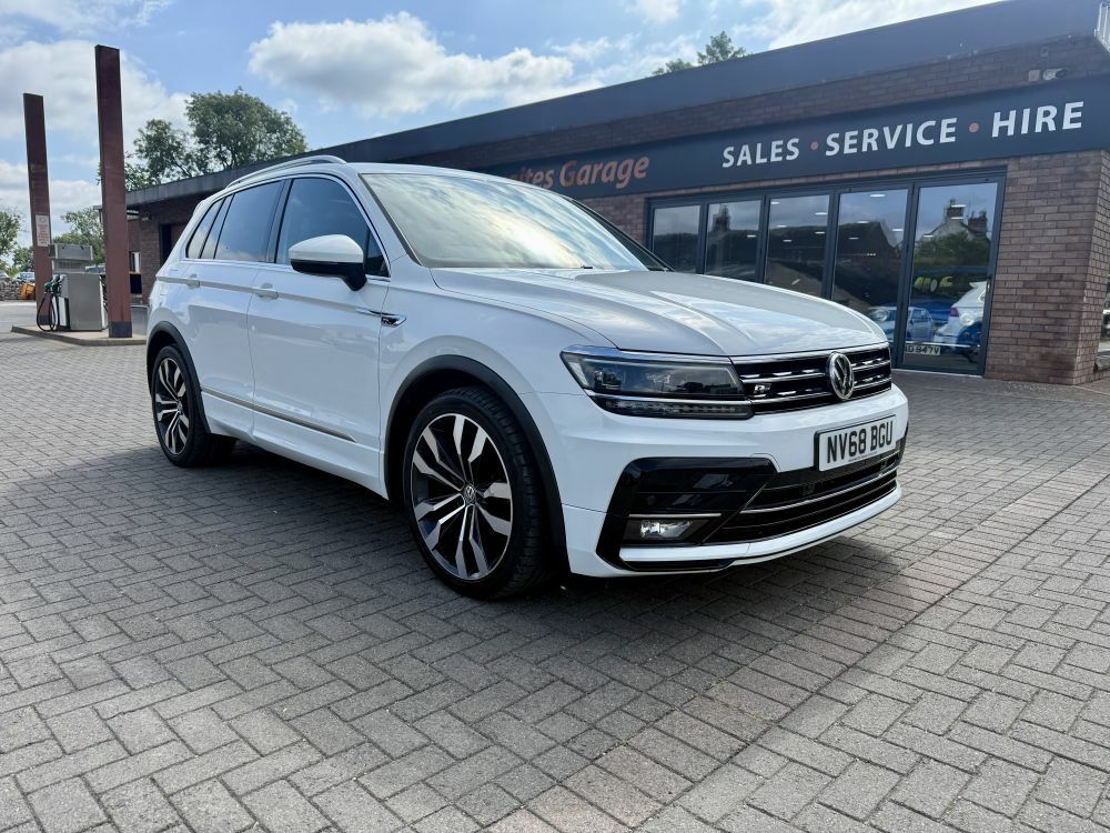 Volkswagen Tiguan 2.0 Tdi R-line Dsg NV68BGU White #2