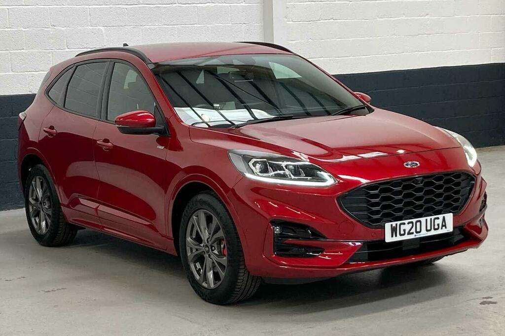 Ford Kuga 2.5 Ecoboost Duratec 14.4Kwh St-line First Edition Red