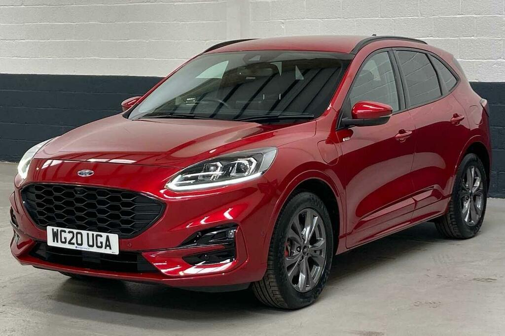 Ford Kuga 2.5 Ecoboost Duratec 14.4Kwh St-line First Edition WG20UGA Red #3