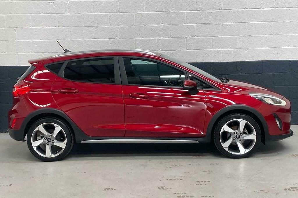 Ford Fiesta 1.0T Ecoboost Active X Euro 6 Ss GV19YRN Red #5