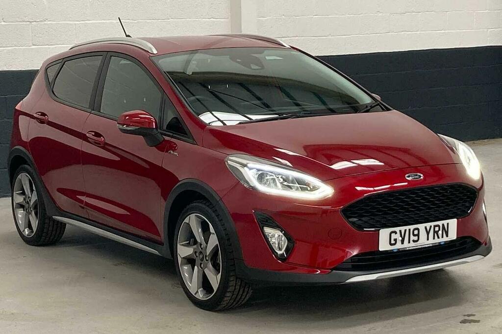 Ford Fiesta 1.0T Ecoboost Active X Euro 6 Ss Red