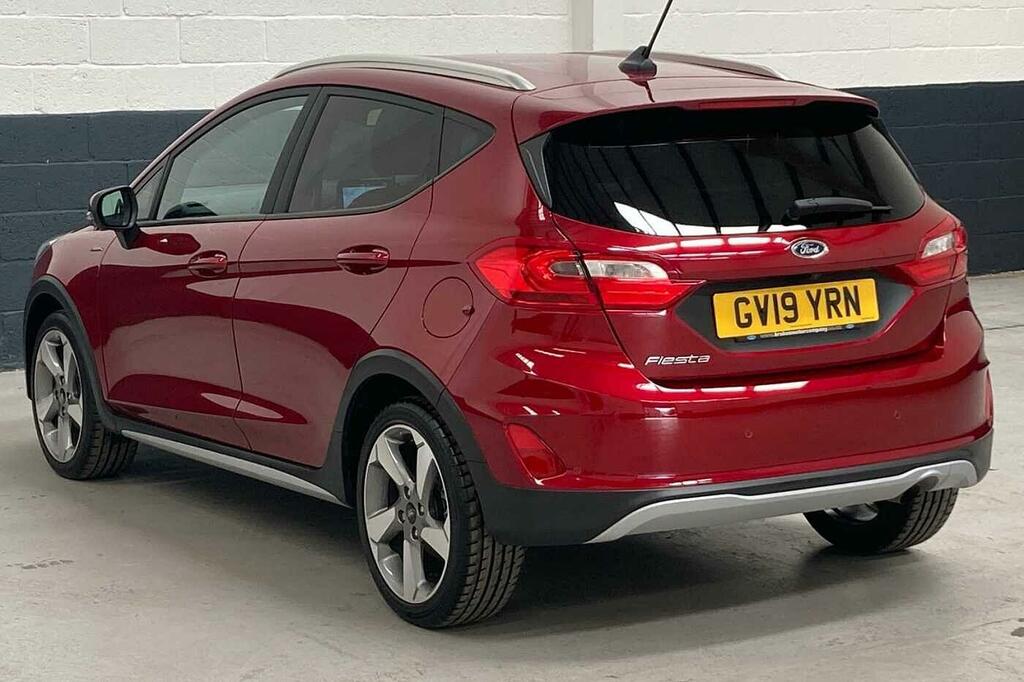 Ford Fiesta 1.0T Ecoboost Active X Euro 6 Ss GV19YRN Red #6