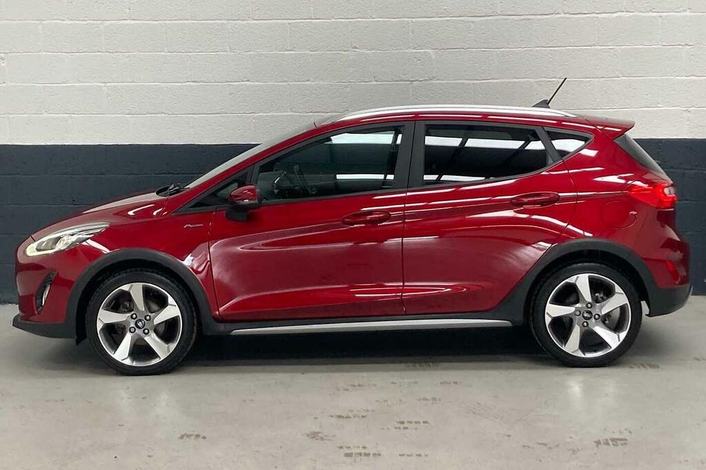 Ford Fiesta 1.0T Ecoboost Active X Euro 6 Ss GV19YRN Red #4