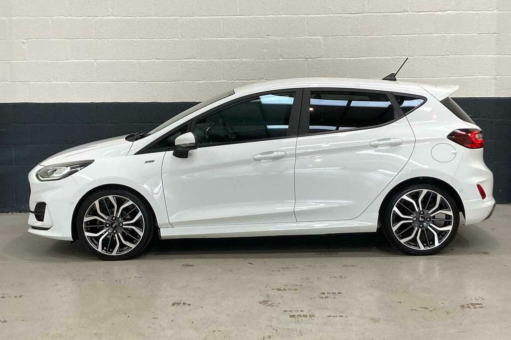 Ford Fiesta 1.0T Ecoboost Mhev St-line X Edition Euro 6 Ss FG23UPB White #4