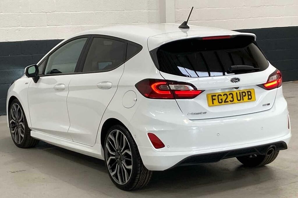 Ford Fiesta 1.0T Ecoboost Mhev St-line X Edition Euro 6 Ss FG23UPB White #6