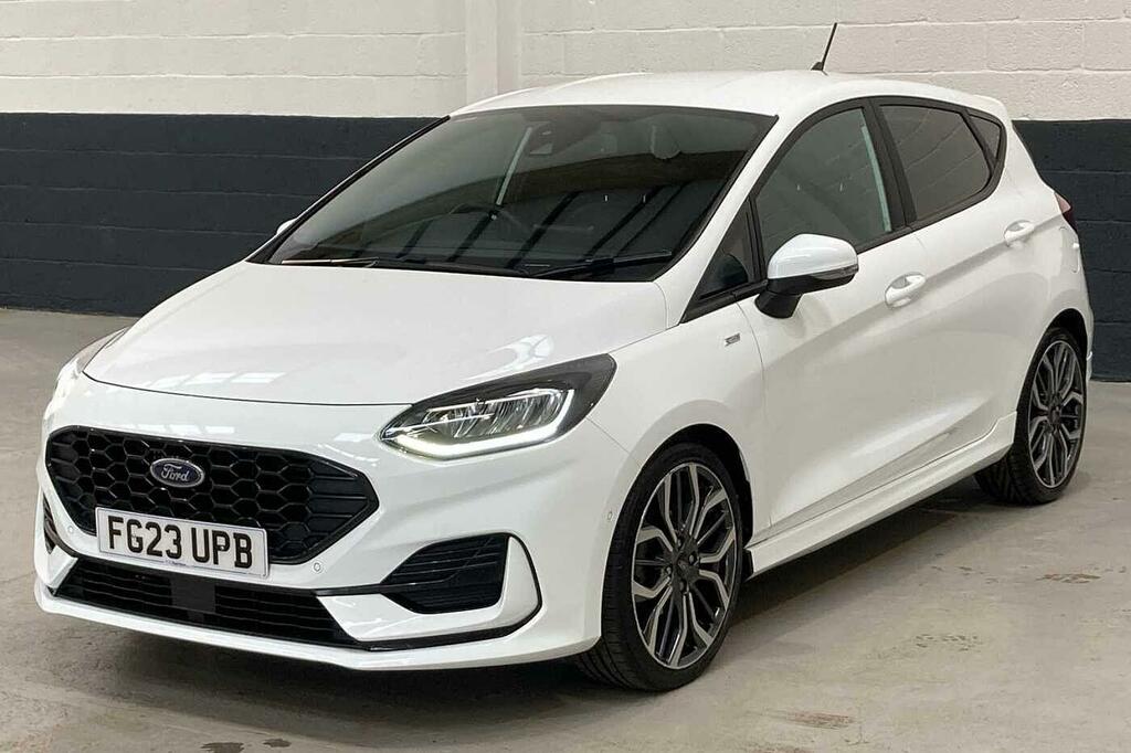 Ford Fiesta 1.0T Ecoboost Mhev St-line X Edition Euro 6 Ss FG23UPB White #3