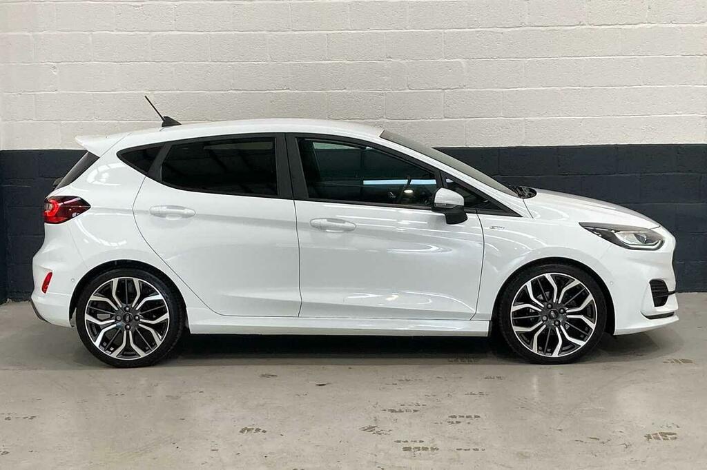 Ford Fiesta 1.0T Ecoboost Mhev St-line X Edition Euro 6 Ss FG23UPB White #5