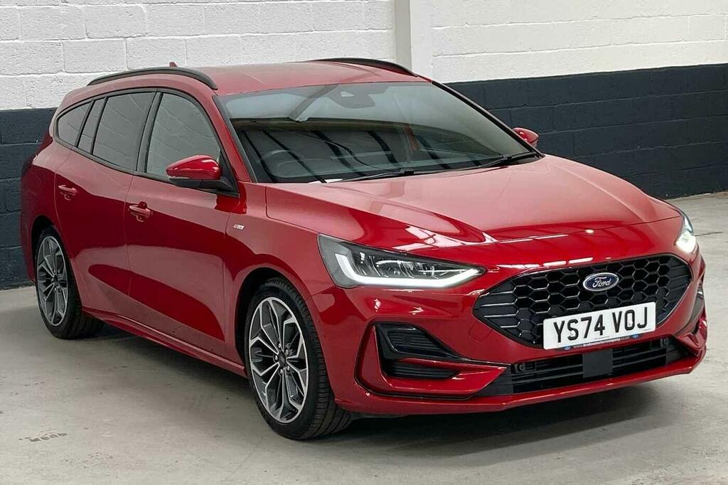 Ford Focus 1.0T Ecoboost Mhev St-line X Dct Euro 6 Ss Red