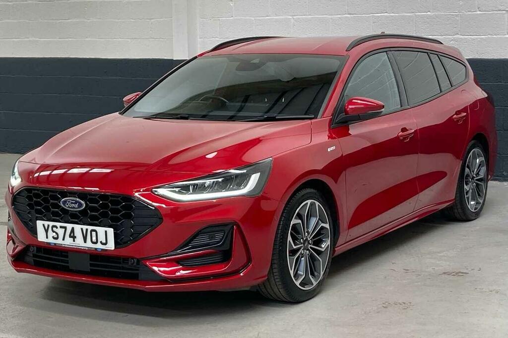 Ford Focus 1.0T Ecoboost Mhev St-line X Dct Euro 6 Ss YS74VOJ Red #3