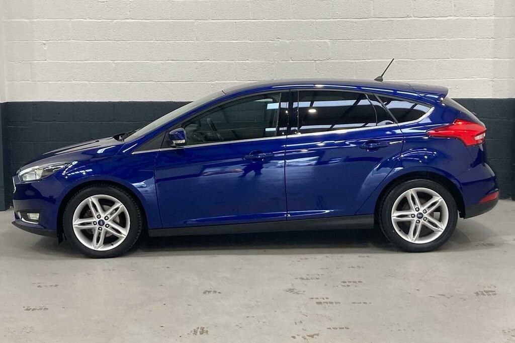 Ford Focus 1.0T Ecoboost Titanium Euro 6 Ss KR67ZXF Blue #4