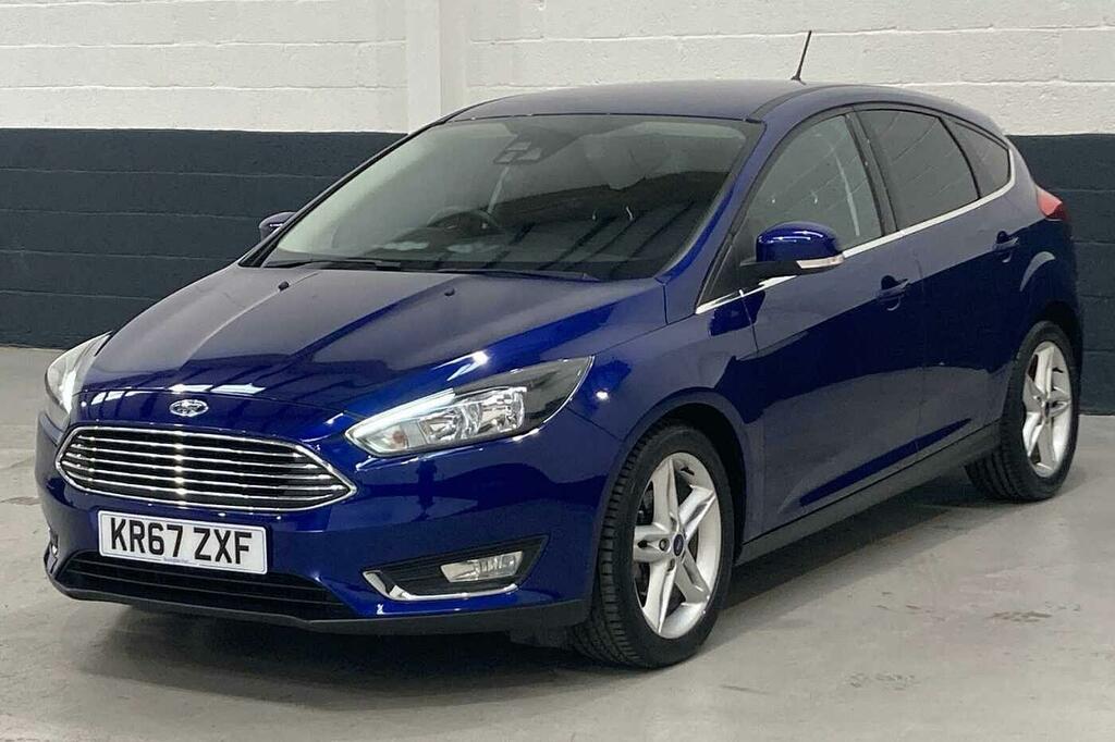 Ford Focus 1.0T Ecoboost Titanium Euro 6 Ss KR67ZXF Blue #3