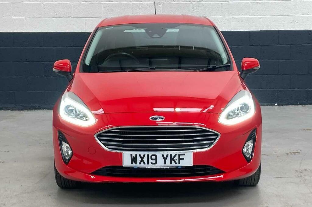 Ford Fiesta 1.0T Ecoboost Zetec Euro 6 Ss WX19YKF Red #2
