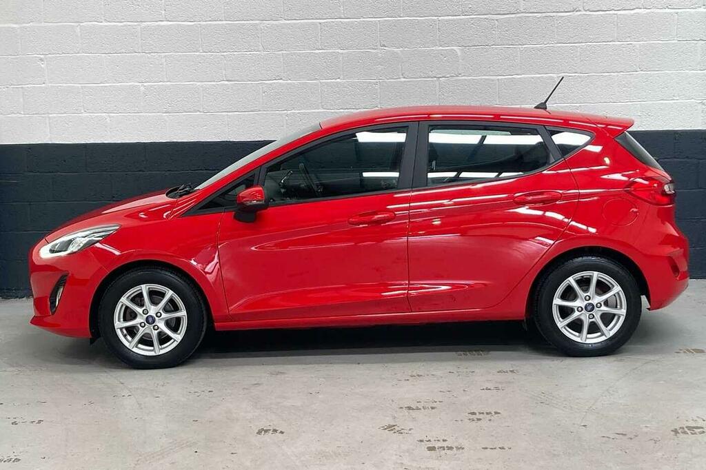 Ford Fiesta 1.0T Ecoboost Zetec Euro 6 Ss WX19YKF Red #4