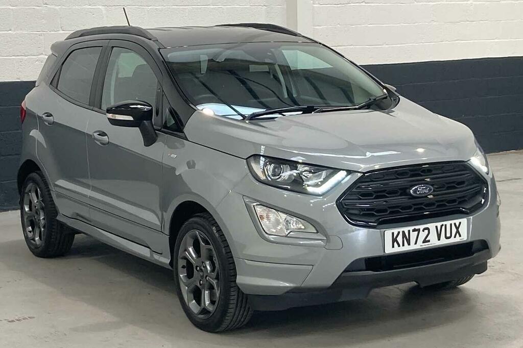 Ford Ecosport 1.0T Ecoboost St-line Euro 6 Ss KN72VUX Silver
