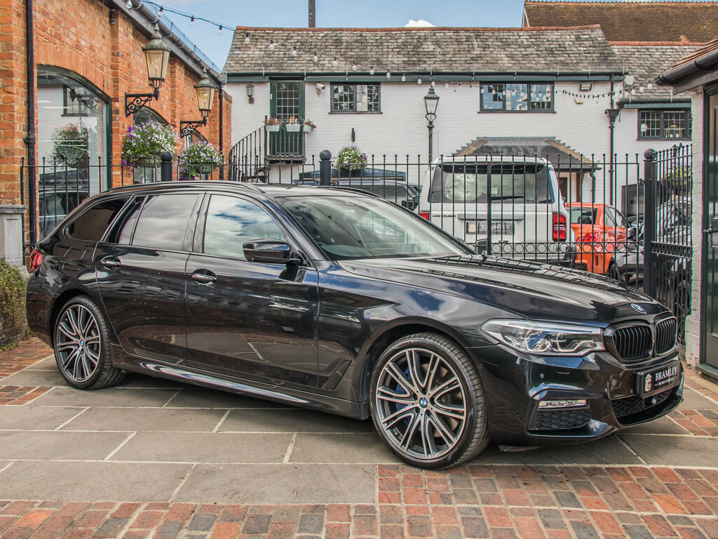 BMW 5 Series Automatic AF67WLM Blue #3