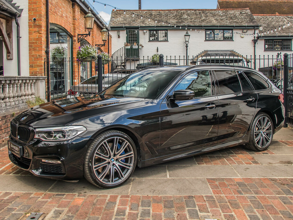 BMW 5 Series Automatic AF67WLM Blue #5